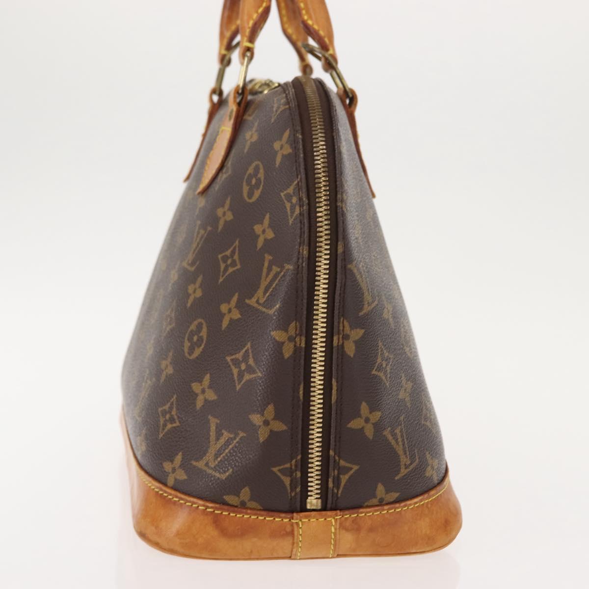LOUIS VUITTON Monogram Alma Hand Bag M51130 LV Auth 147832