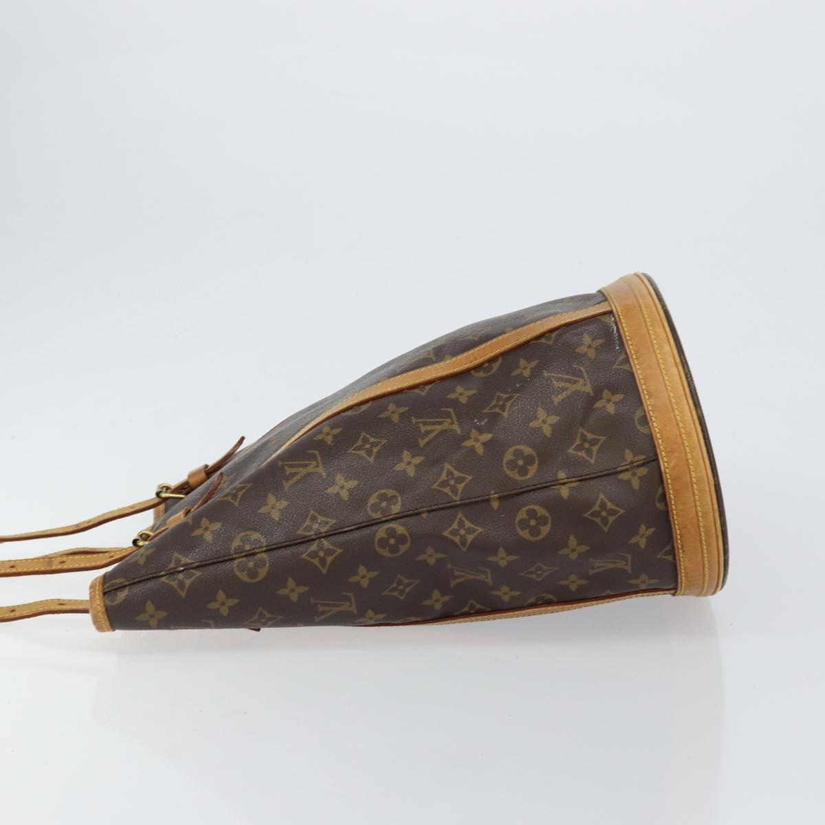 LOUIS VUITTON Monogram Bucket GM Shoulder Bag M42236 LV Auth 147839