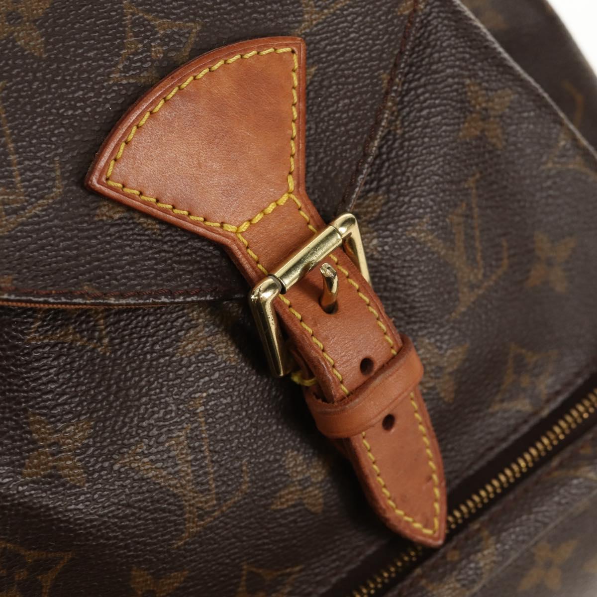 LOUIS VUITTON Monogram Montsouris MM Backpack M51136 LV Auth 147841