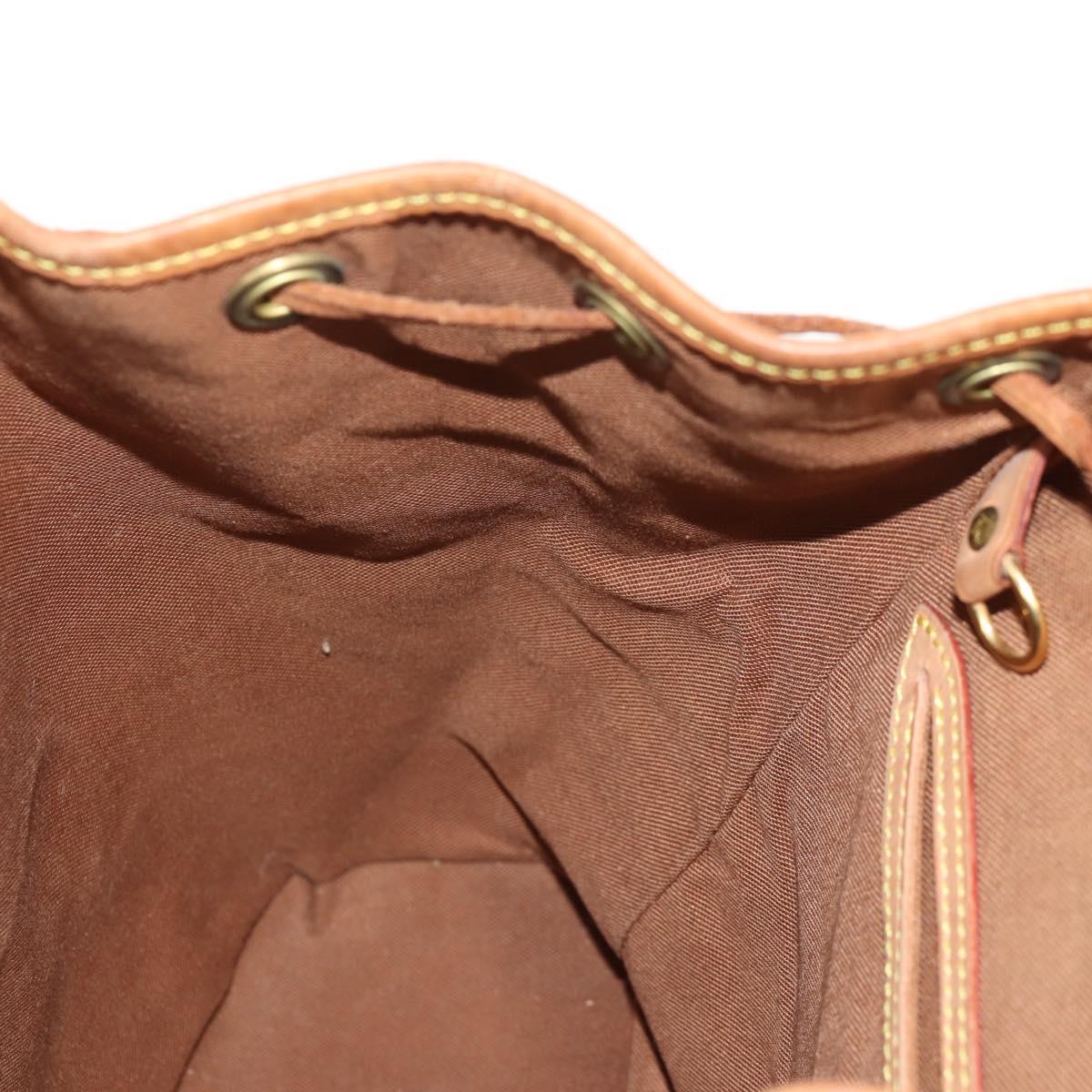 LOUIS VUITTON Monogram Montsouris MM Backpack M51136 LV Auth 147841