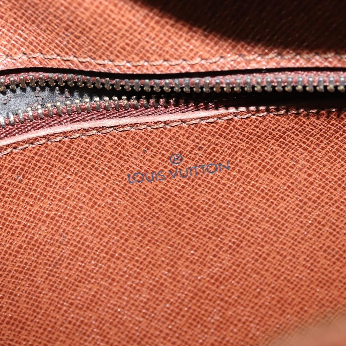 LOUIS VUITTON Epi Jeune Fille MM Shoulder Bag Brown M52153 LV Auth 147851