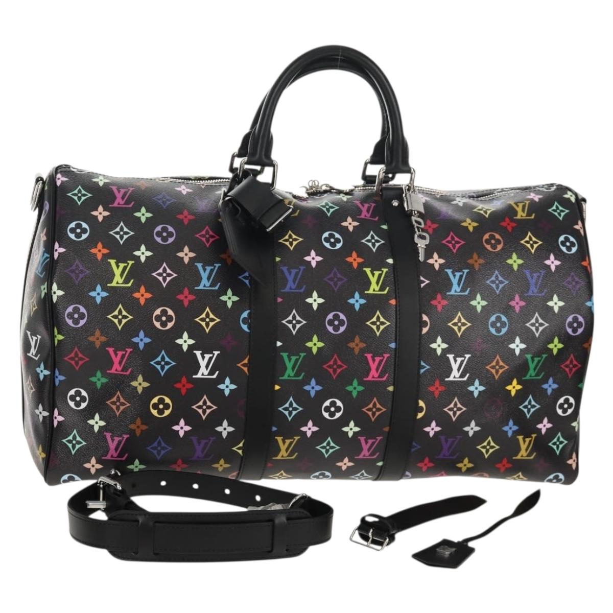 LOUIS VUITTON Multicolor LVxTM Keepall Bandouliere 50 Bag M13745 Auth 147914SM