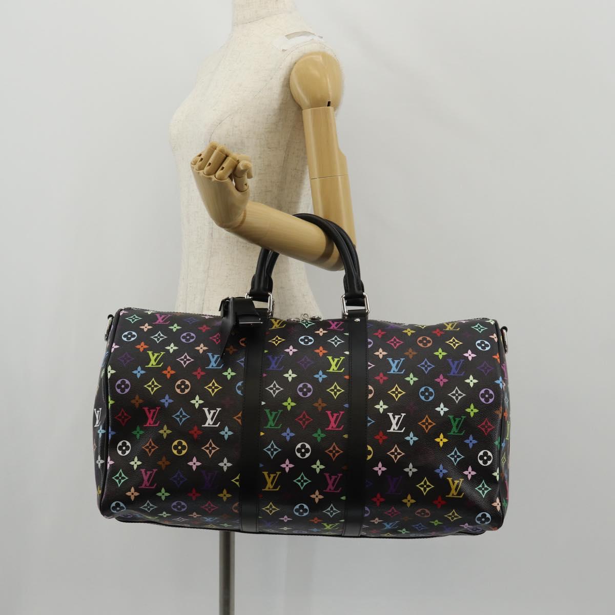 LOUIS VUITTON Multicolor LVxTM Keepall Bandouliere 50 Bag M13745 Auth 147914SM