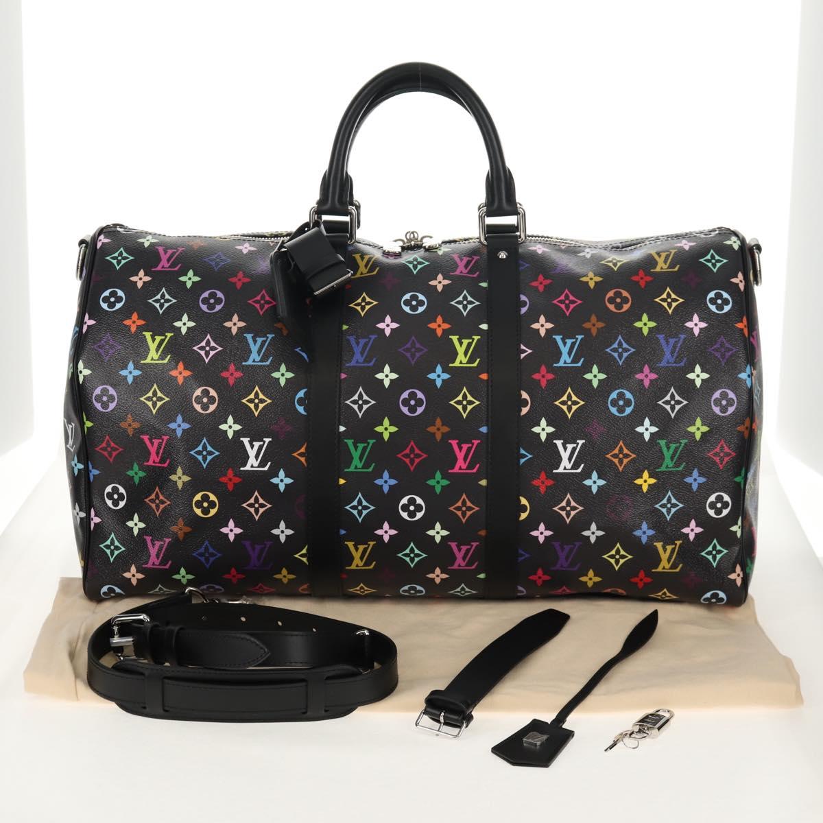 LOUIS VUITTON Multicolor LVxTM Keepall Bandouliere 50 Bag M13745 Auth 147914SM