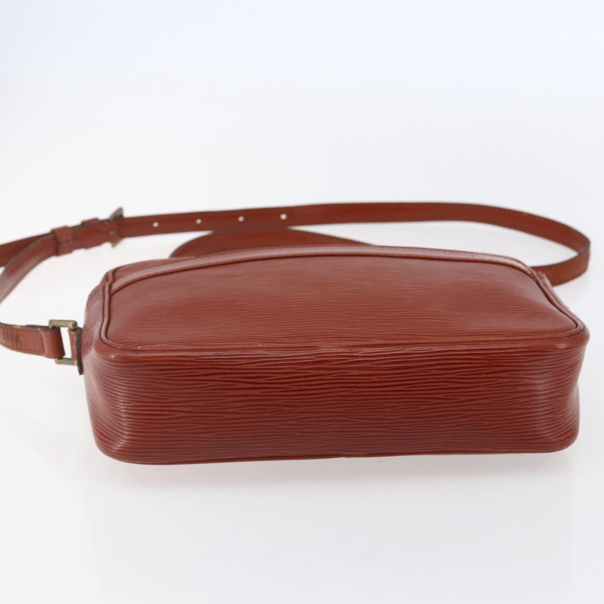 LOUIS VUITTON Epi Trocadero 24 Shoulder Bag Brown M52313 LV Auth 147923