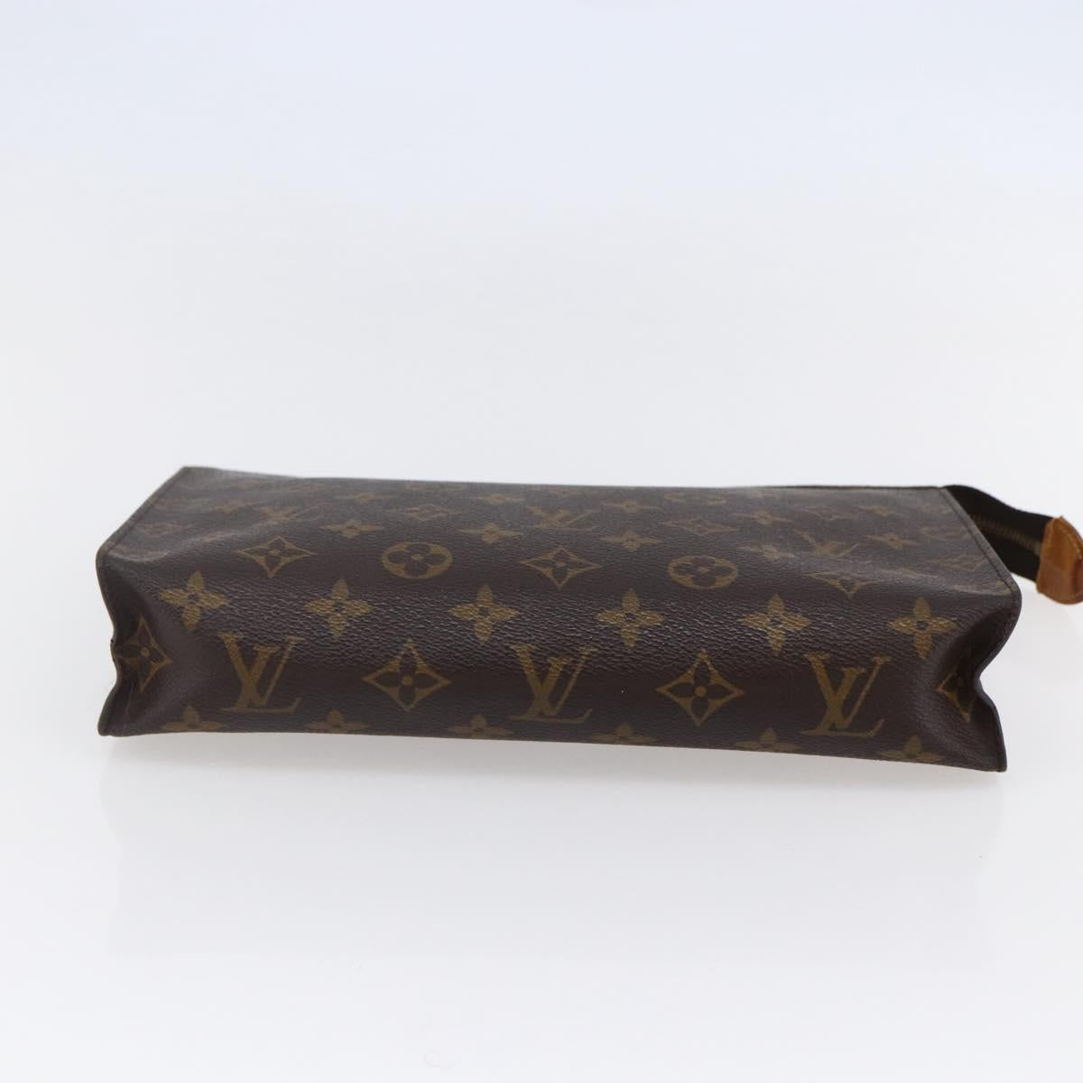 LOUIS VUITTON Monogram Poche Toilette 26 Pouch M47542 LV Auth 147926