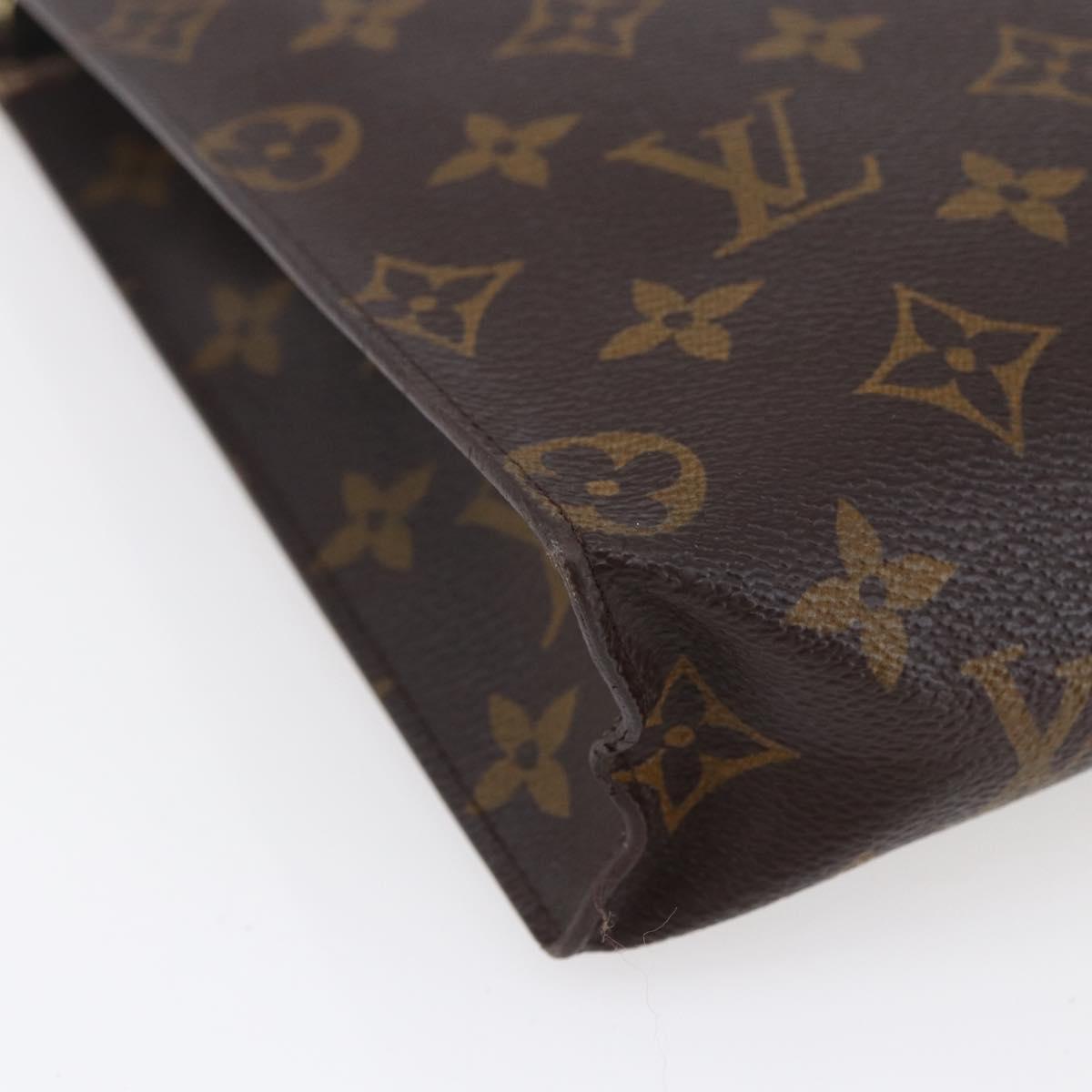 LOUIS VUITTON Monogram Poche Toilette 26 Pouch M47542 LV Auth 147926