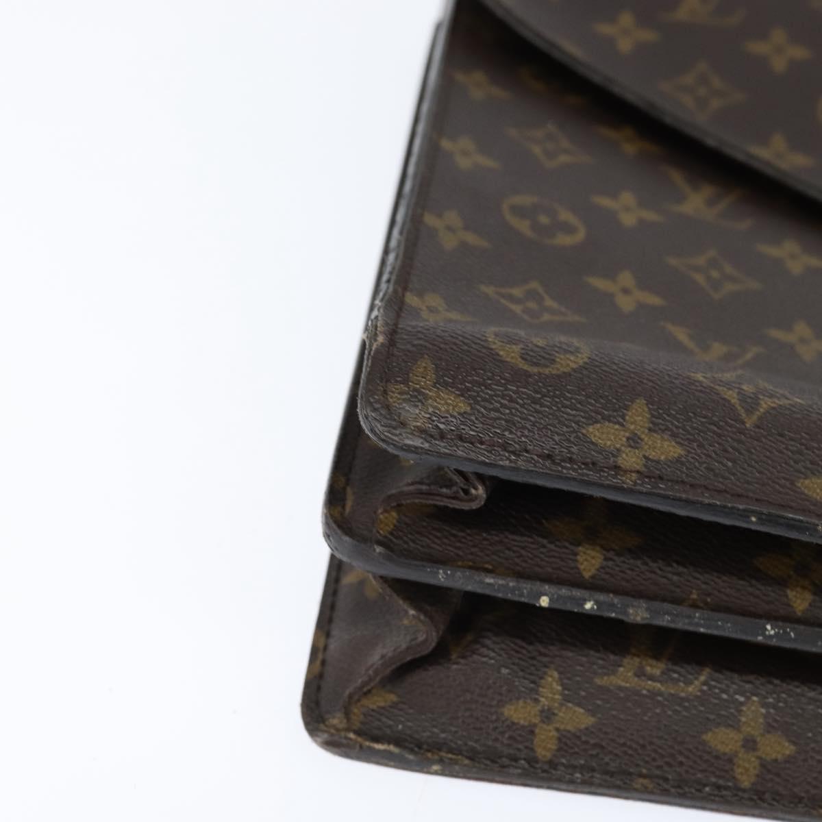 LOUIS VUITTON Monogram Serviette Conseiller Briefcase M53331 LV Auth 147933