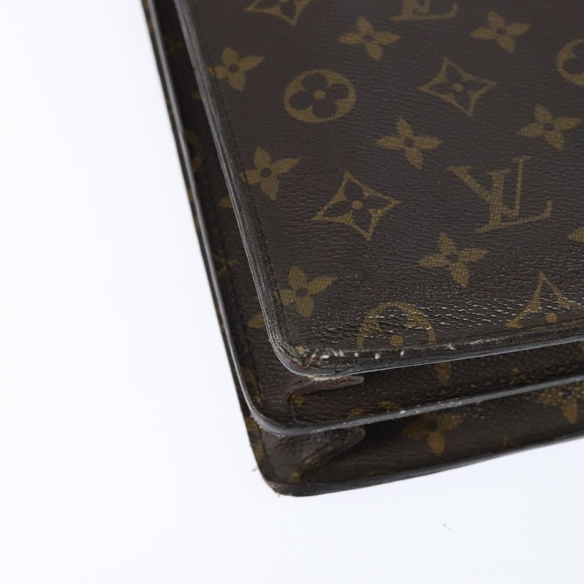 LOUIS VUITTON Monogram Serviette Conseiller Briefcase M53331 LV Auth 147933