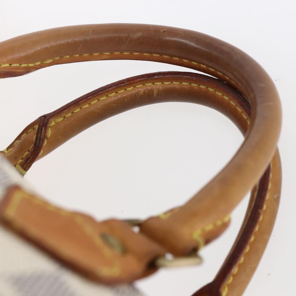 LOUIS VUITTON Damier Azur Speedy 30 Hand Bag N41533 LV Auth 147935