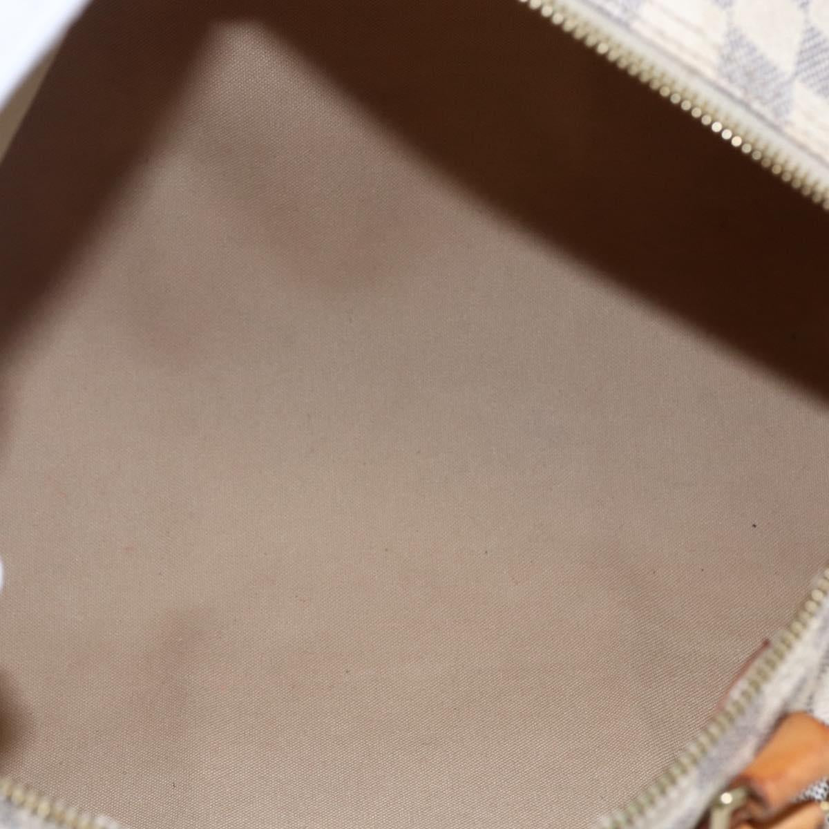 LOUIS VUITTON Damier Azur Speedy 30 Hand Bag N41533 LV Auth 147935