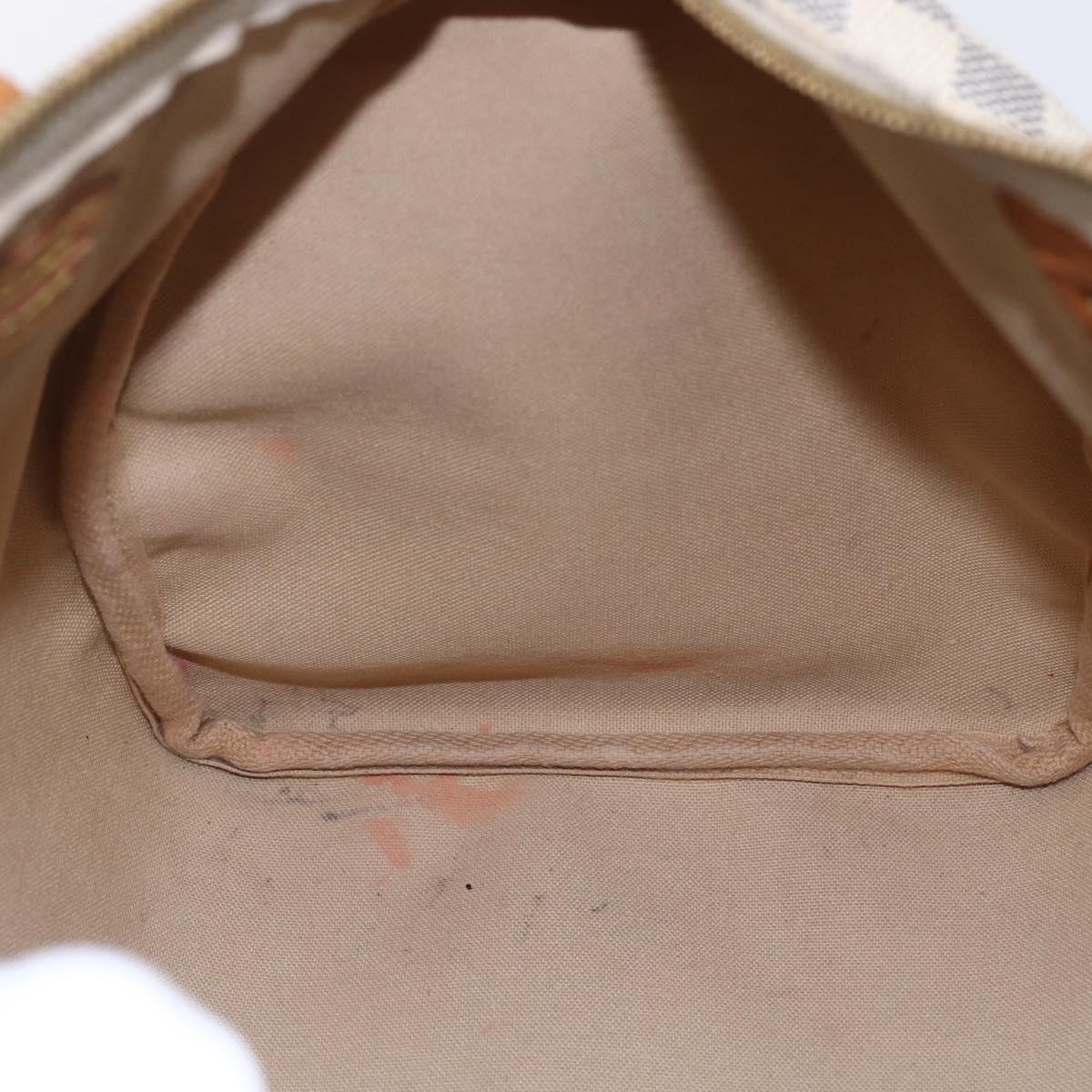 LOUIS VUITTON Damier Azur Speedy 30 Hand Bag N41533 LV Auth 147935