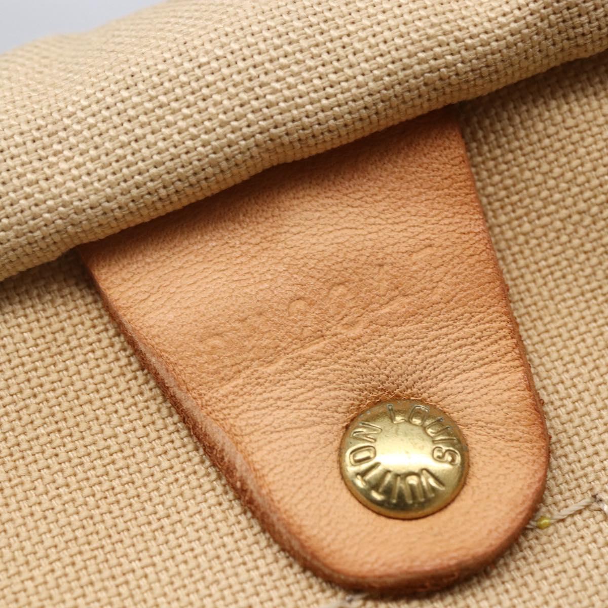 LOUIS VUITTON Damier Azur Speedy 30 Hand Bag N41533 LV Auth 147935