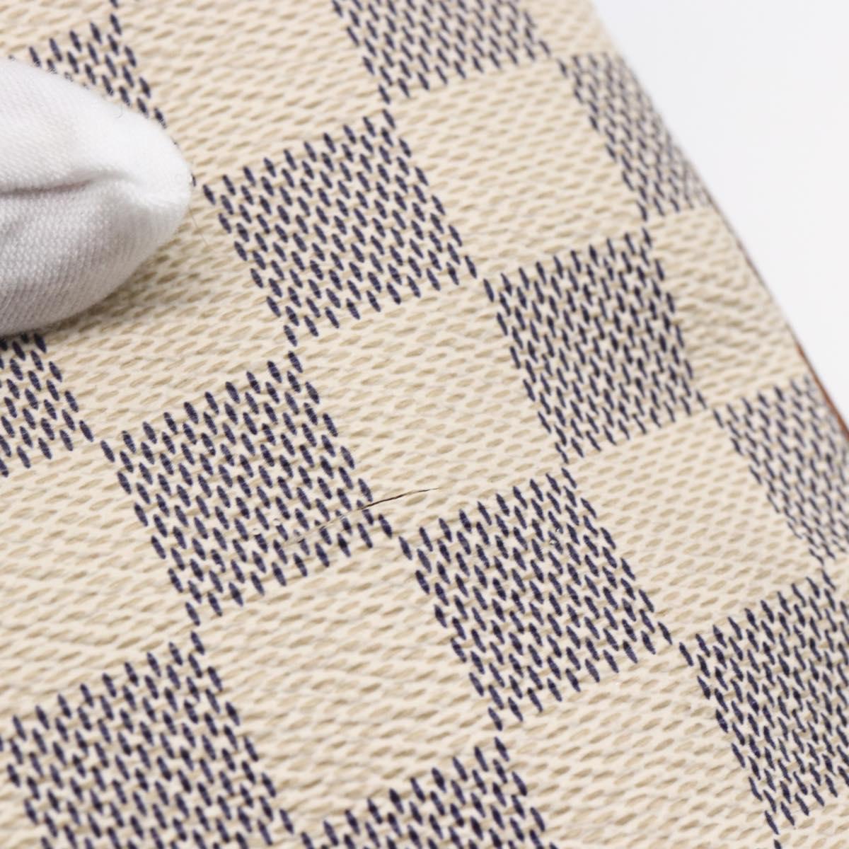 LOUIS VUITTON Damier Azur Speedy 30 Hand Bag N41533 LV Auth 147935