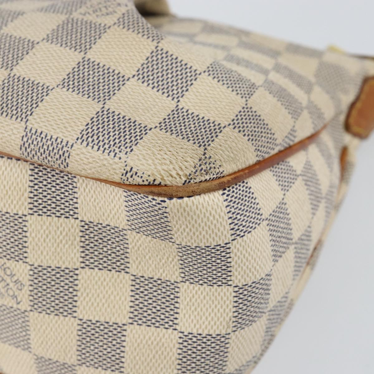 LOUIS VUITTON Damier Azur Siracusa PM Shoulder Bag N41113 LV Auth 147936