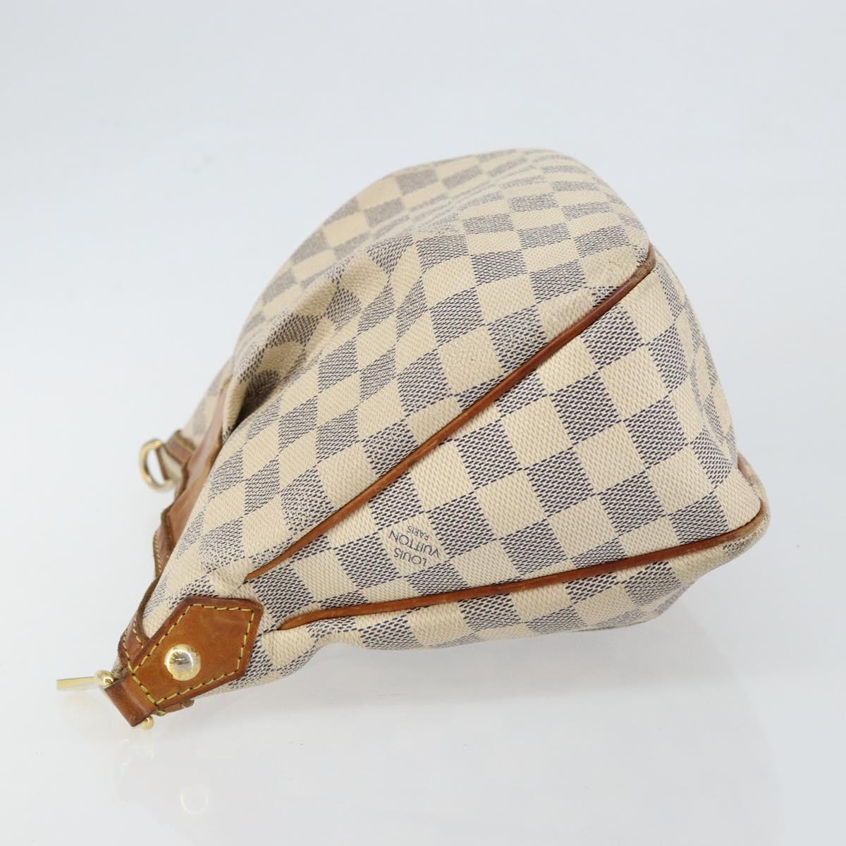 LOUIS VUITTON Damier Azur Siracusa PM Shoulder Bag N41113 LV Auth 147936