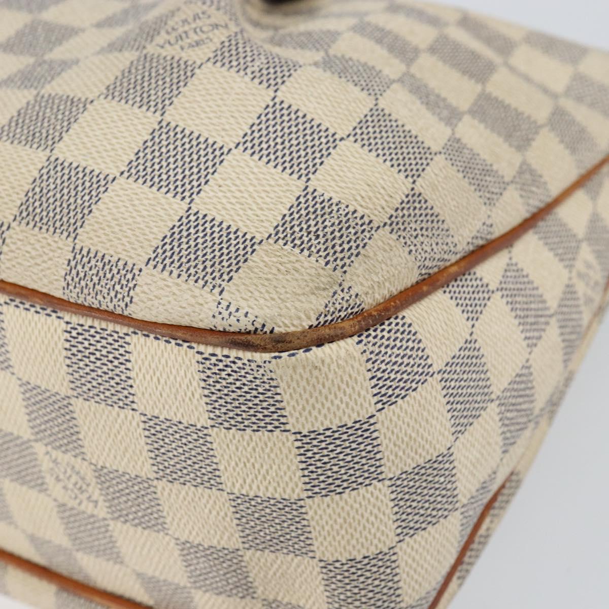 LOUIS VUITTON Damier Azur Siracusa PM Shoulder Bag N41113 LV Auth 147936