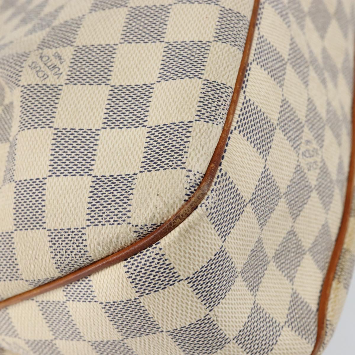 LOUIS VUITTON Damier Azur Siracusa PM Shoulder Bag N41113 LV Auth 147936