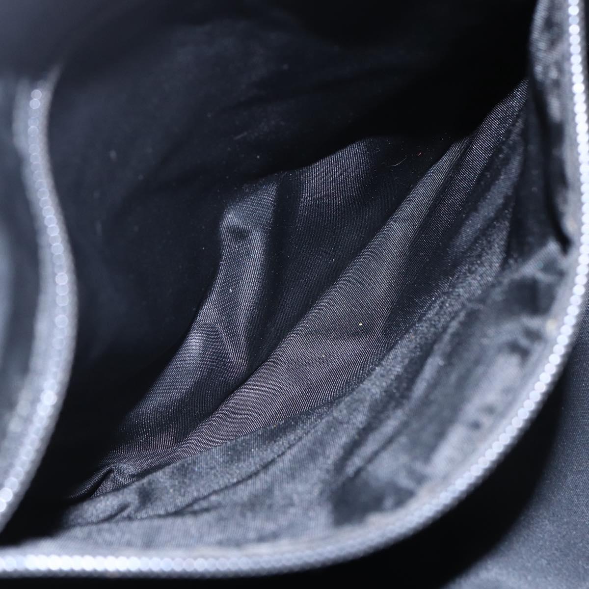 PRADA Tote Bag Nylon Black Auth 147955