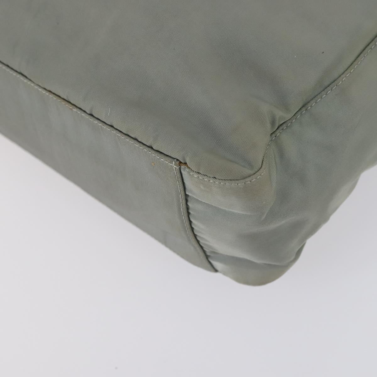 PRADA Tote Bag Nylon 2Set Pink Khaki Auth 147966