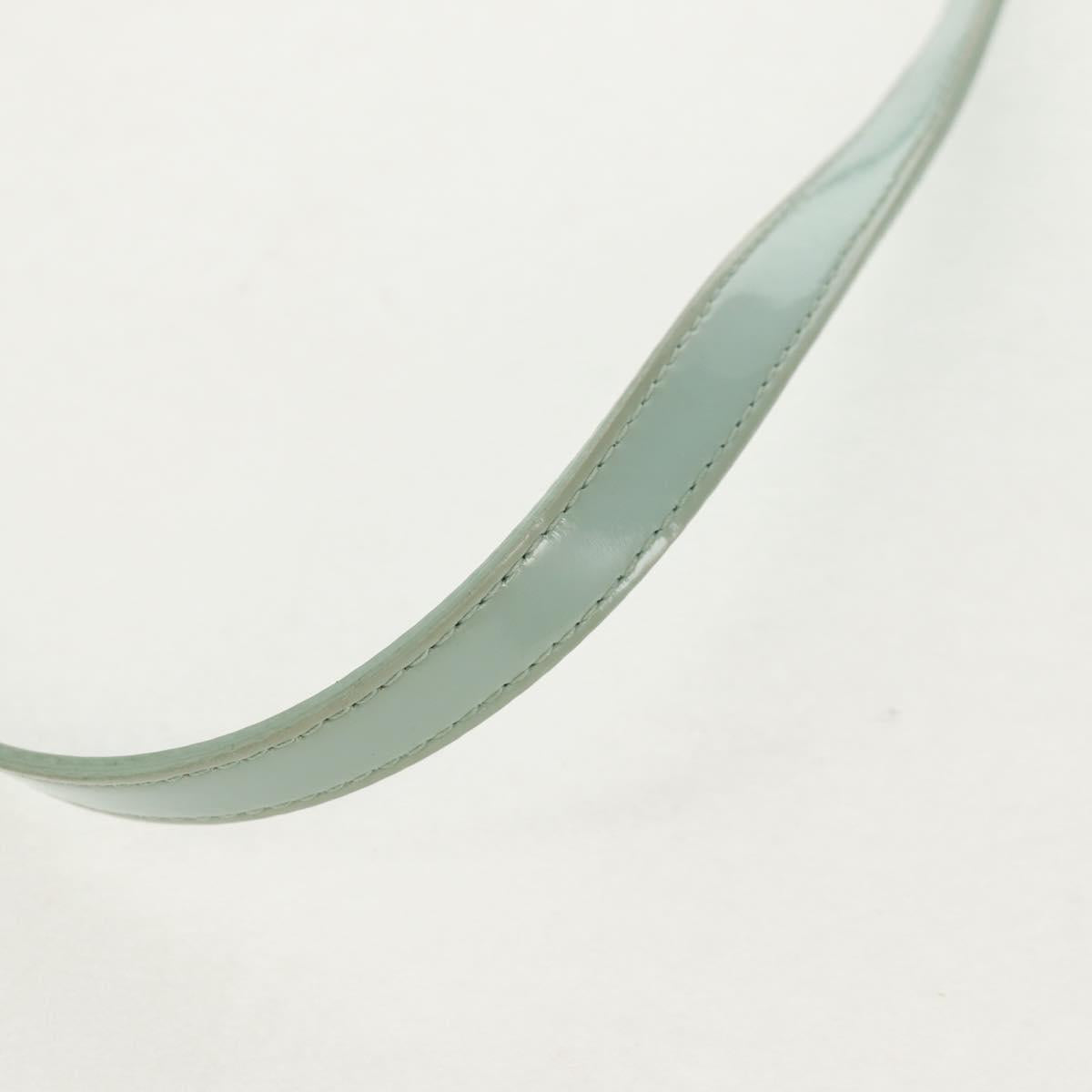 BALENCIAGA Bistro XS Hand Bag Rubber 2way LIme Green Silver 671342 Auth 147970V