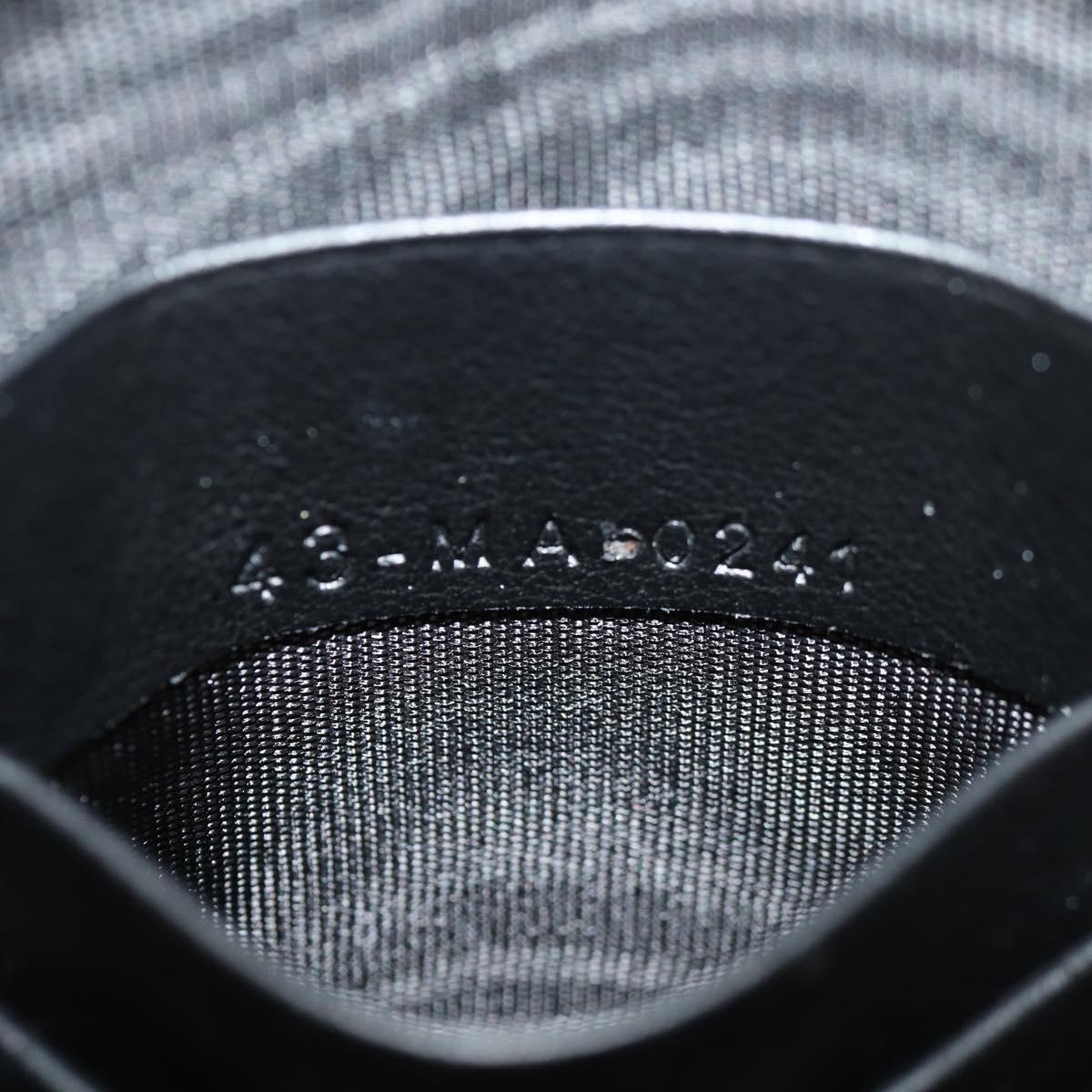 Christian Dior Chain Phone Pouch Leather 2way Red Gold Auth 147971M