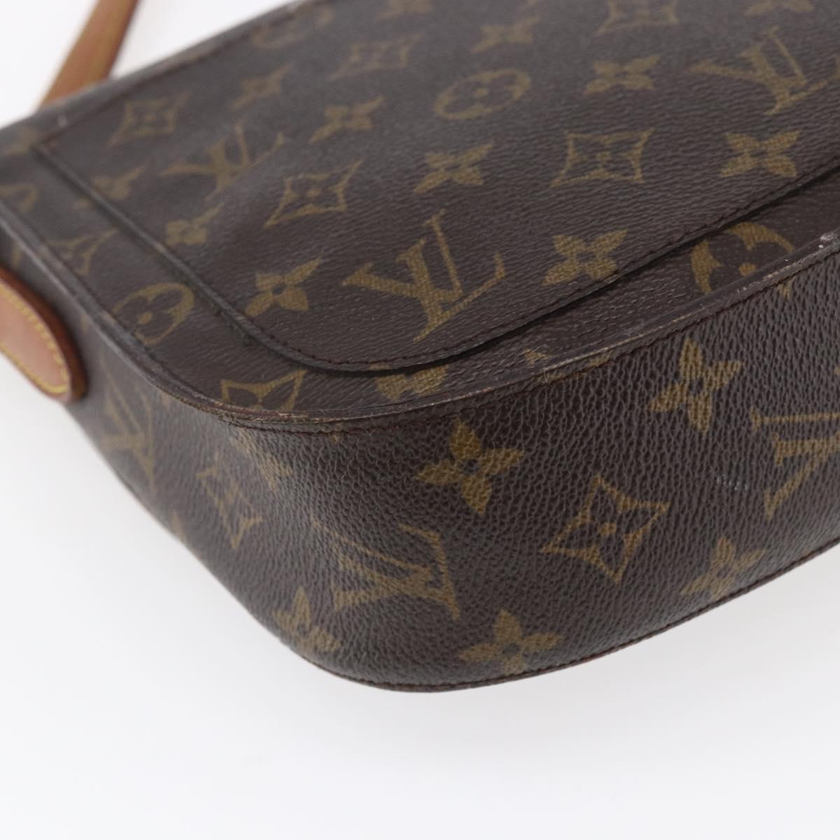 LOUIS VUITTON Monogram Saint Cloud GM Shoulder Bag M51242 LV Auth 147984
