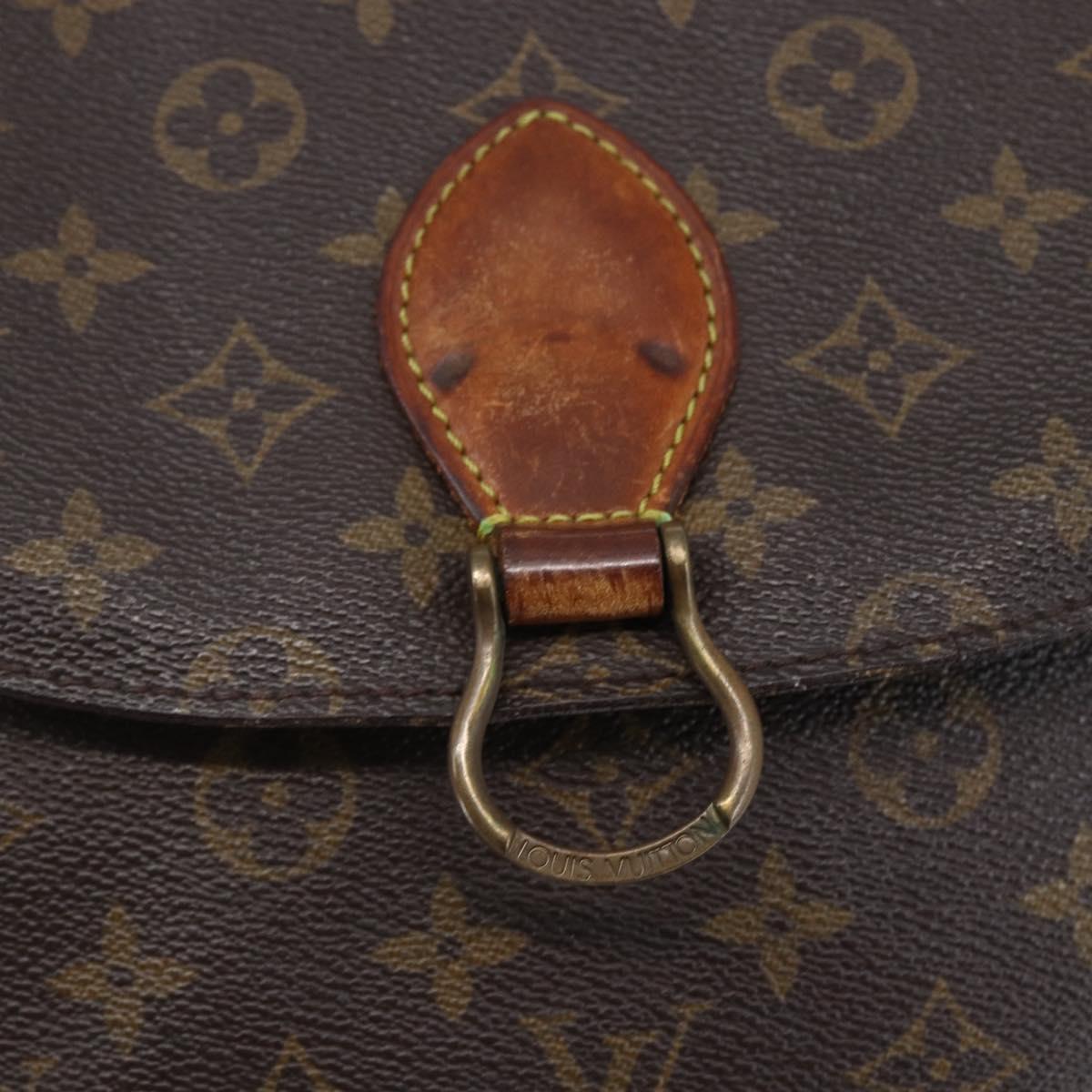 LOUIS VUITTON Monogram Saint Cloud GM Shoulder Bag M51242 LV Auth 147984