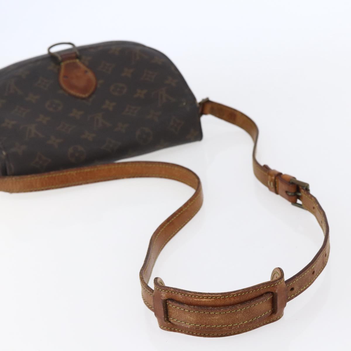 LOUIS VUITTON Monogram Saint Cloud GM Shoulder Bag M51242 LV Auth 147984