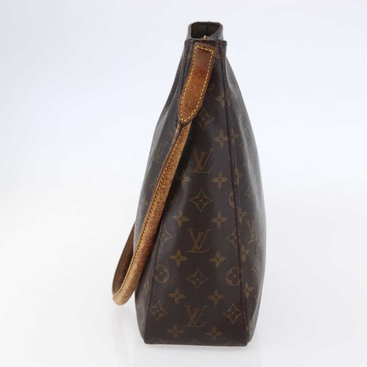 LOUIS VUITTON Monogram Looping GM Shoulder Bag M51145 LV Auth 147989