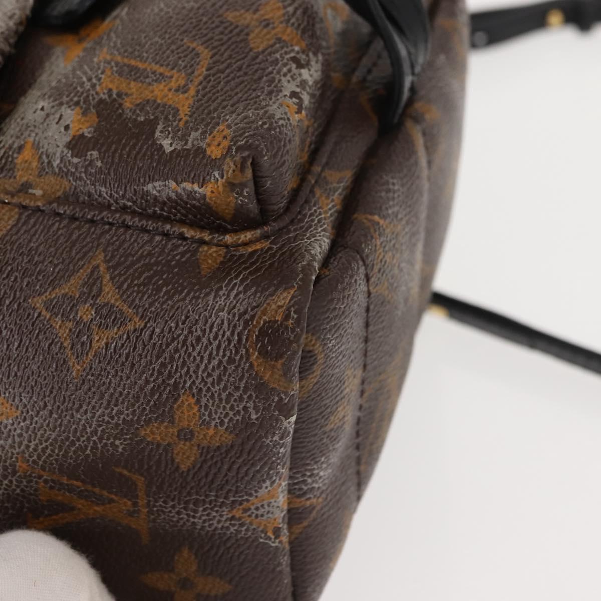 LOUIS VUITTON Monogram Palm Springs Mini Shoulder Bag M44873 LV Auth 147991