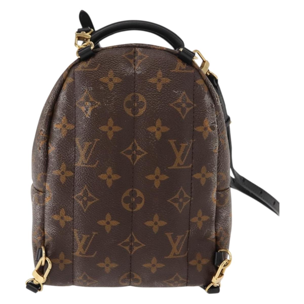 LOUIS VUITTON Monogram Palm Springs Mini Shoulder Bag M44873 LV Auth 147991