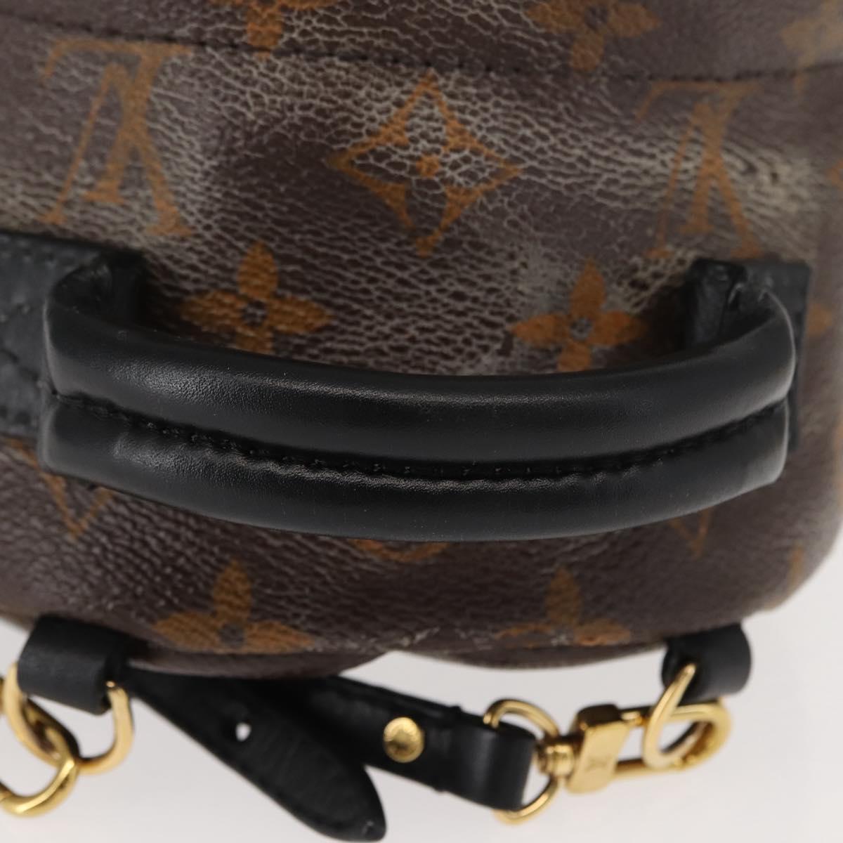LOUIS VUITTON Monogram Palm Springs Mini Shoulder Bag M44873 LV Auth 147991
