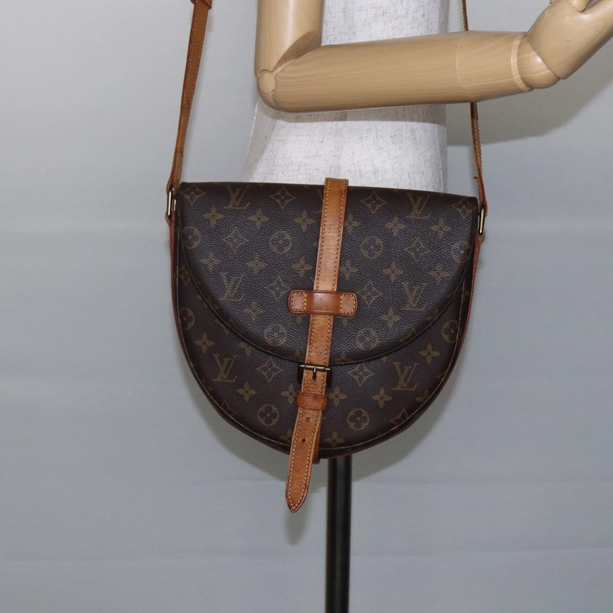 LOUIS VUITTON Monogram Chantilly GM Shoulder Bag M51232 LV Auth 148021