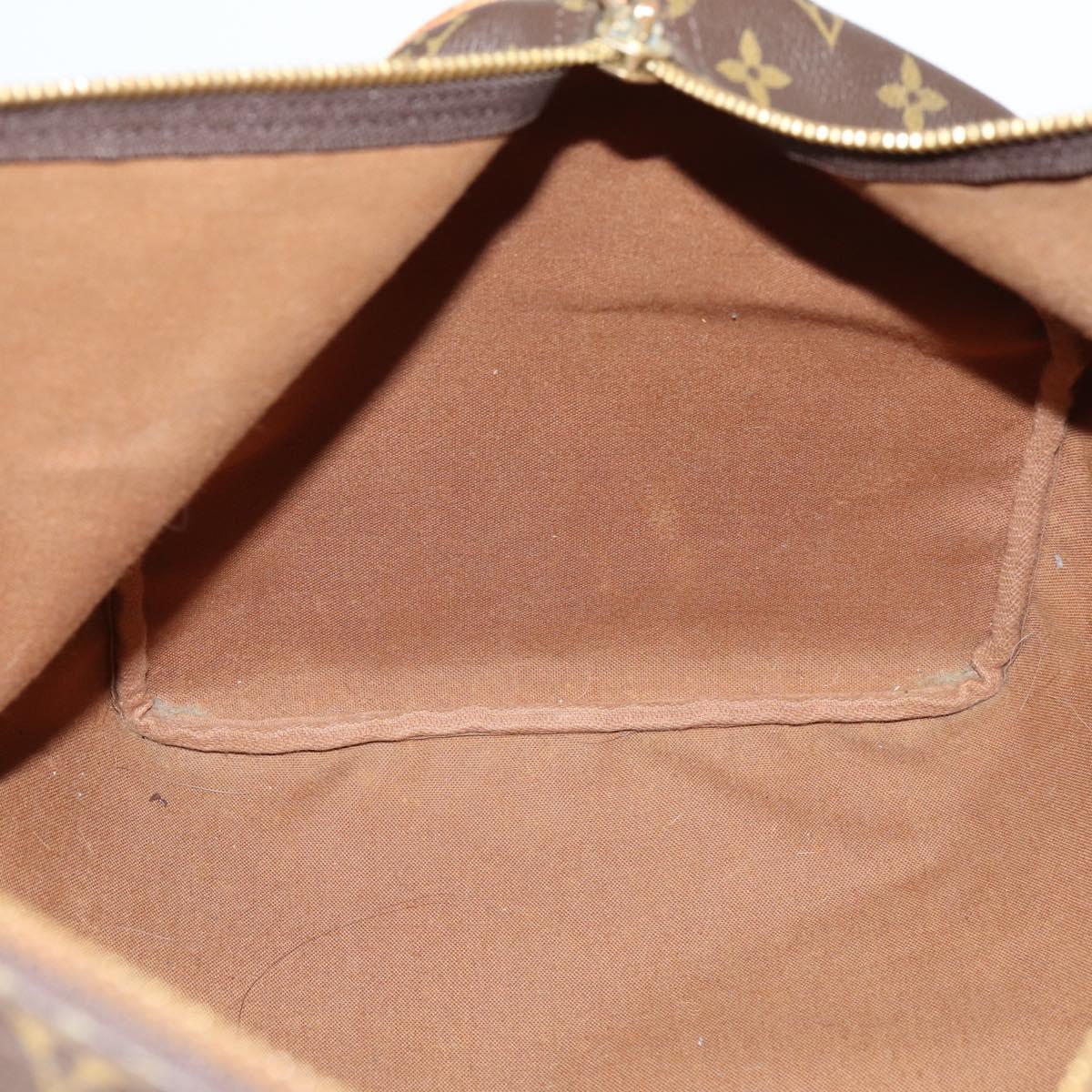 LOUIS VUITTON Monogram Keepall 55 Boston Bag M41424 LV Auth 148023