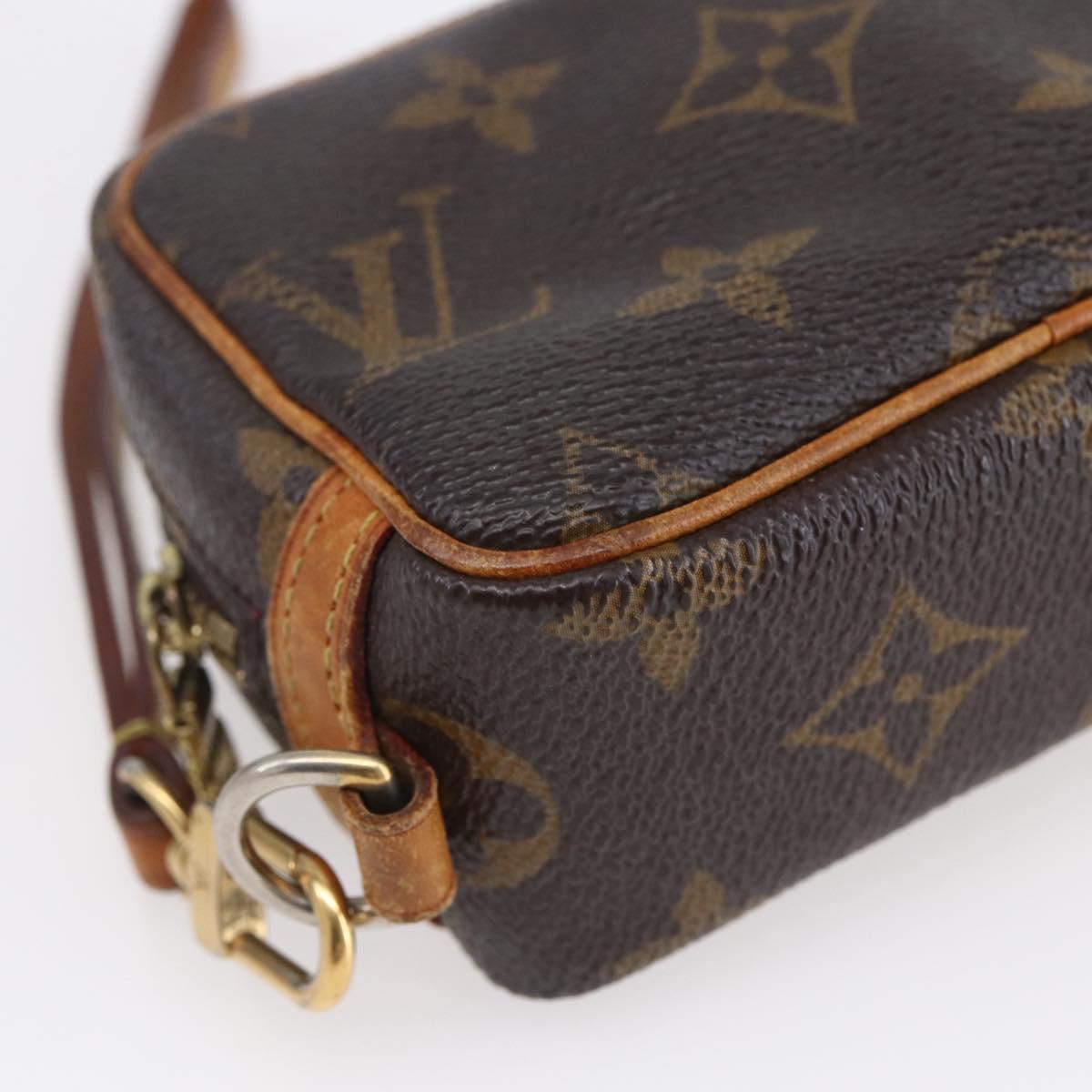 LOUIS VUITTON Monogram Trousse Wapity Pouch M58030 LV Auth 148036