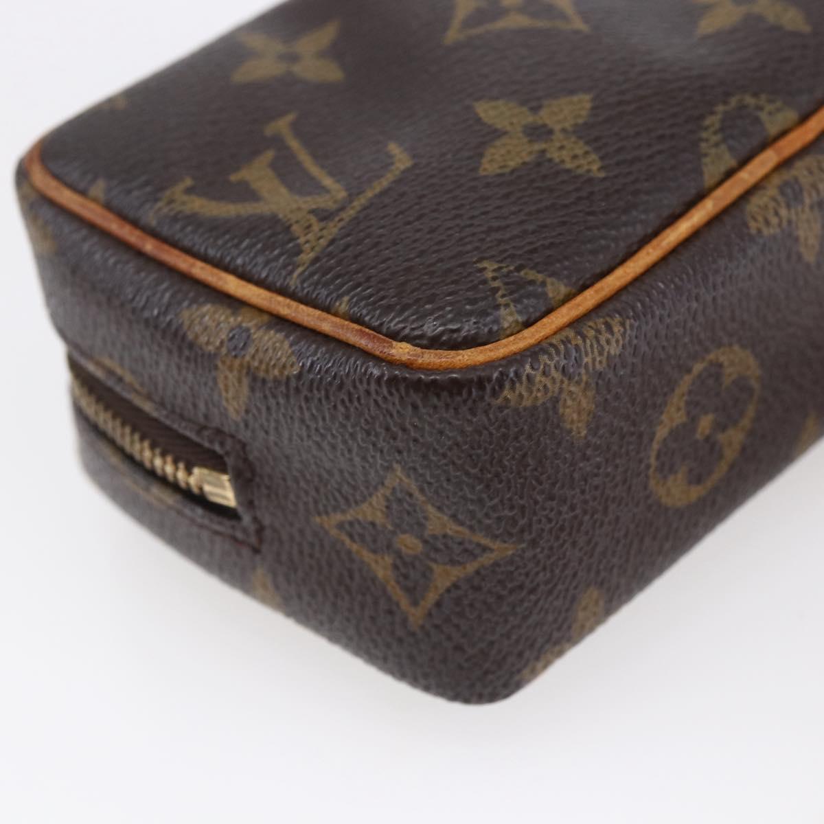 LOUIS VUITTON Monogram Trousse Wapity Pouch M58030 LV Auth 148036