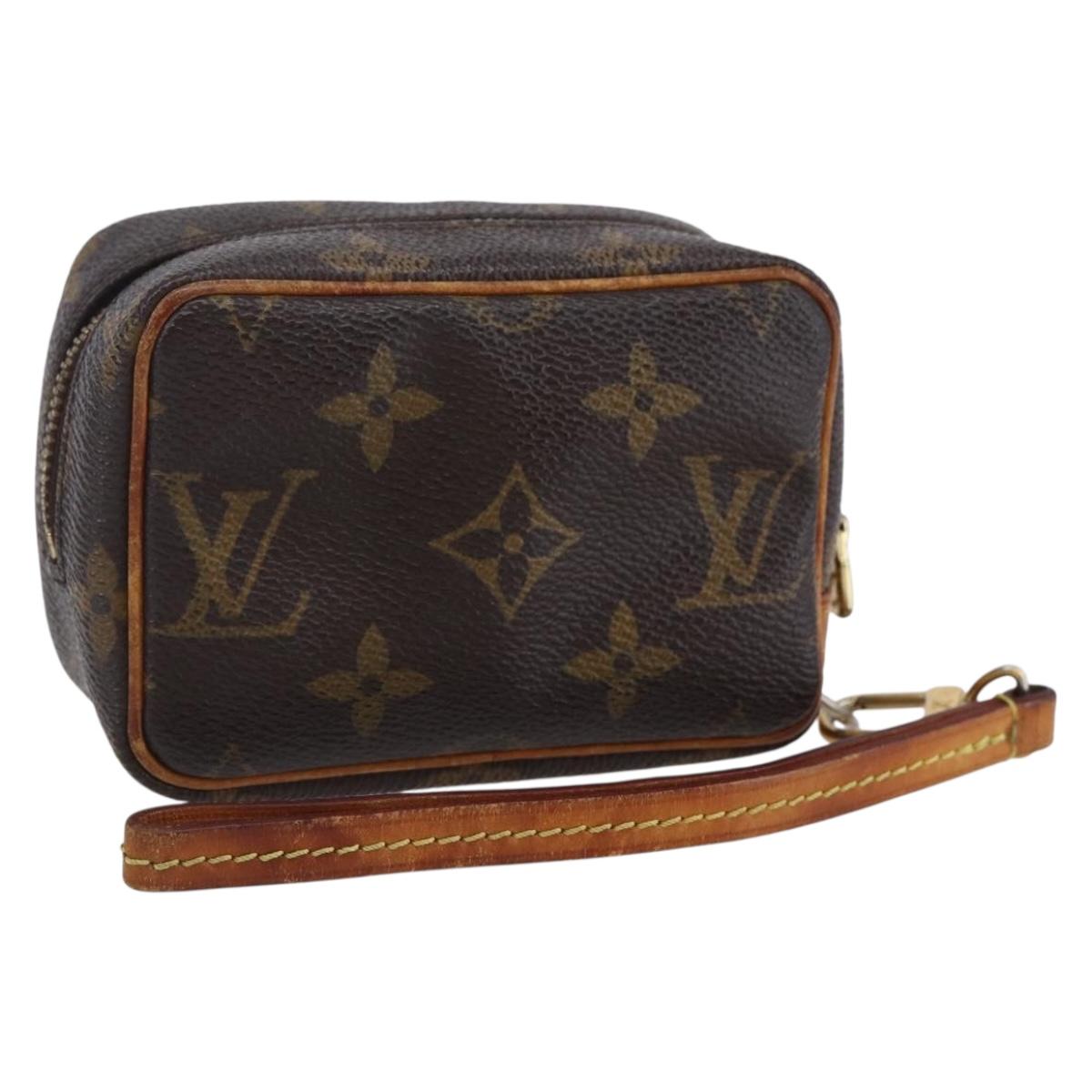 LOUIS VUITTON Monogram Trousse Wapity Pouch M58030 LV Auth 148036