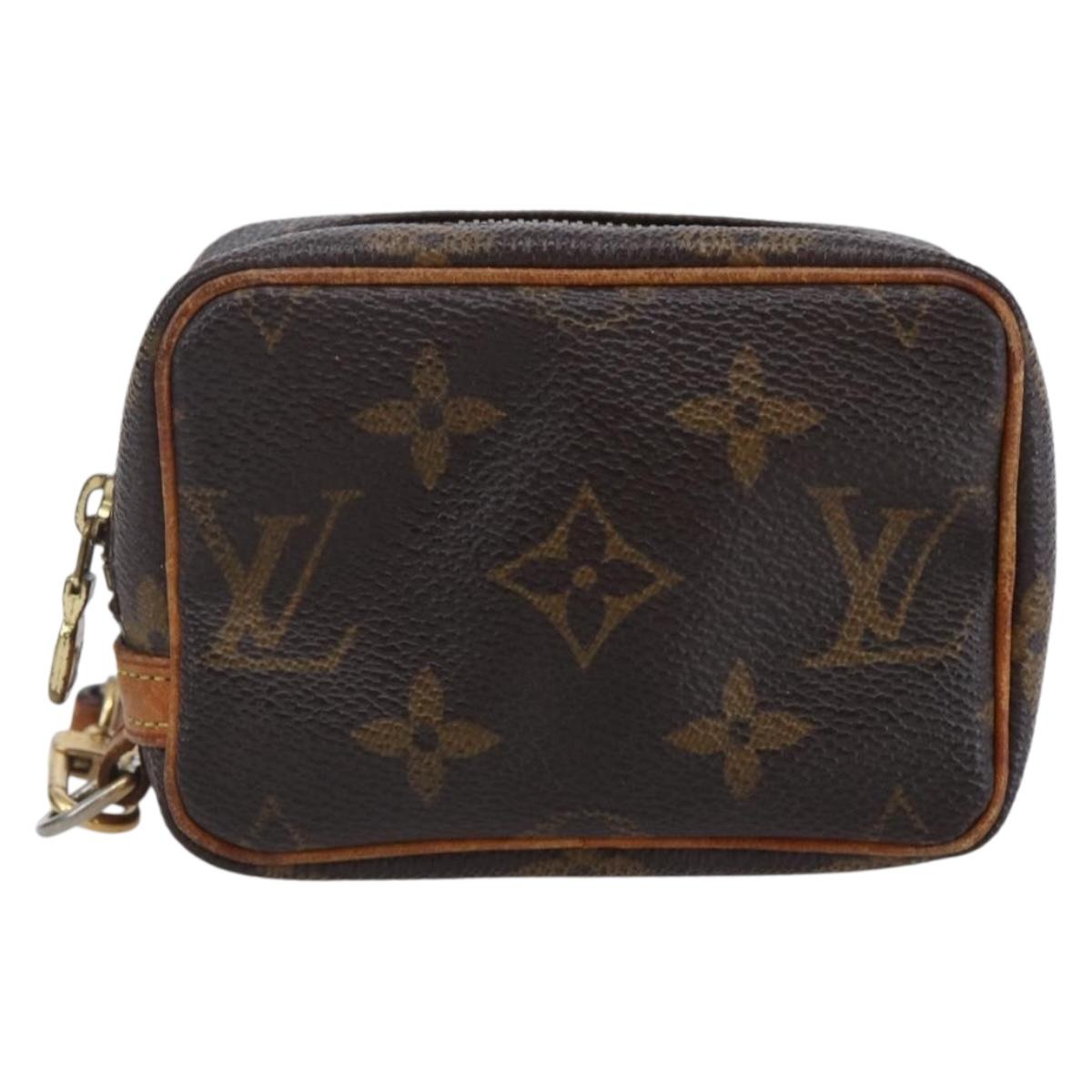 LOUIS VUITTON Monogram Trousse Wapity Pouch M58030 LV Auth 148036