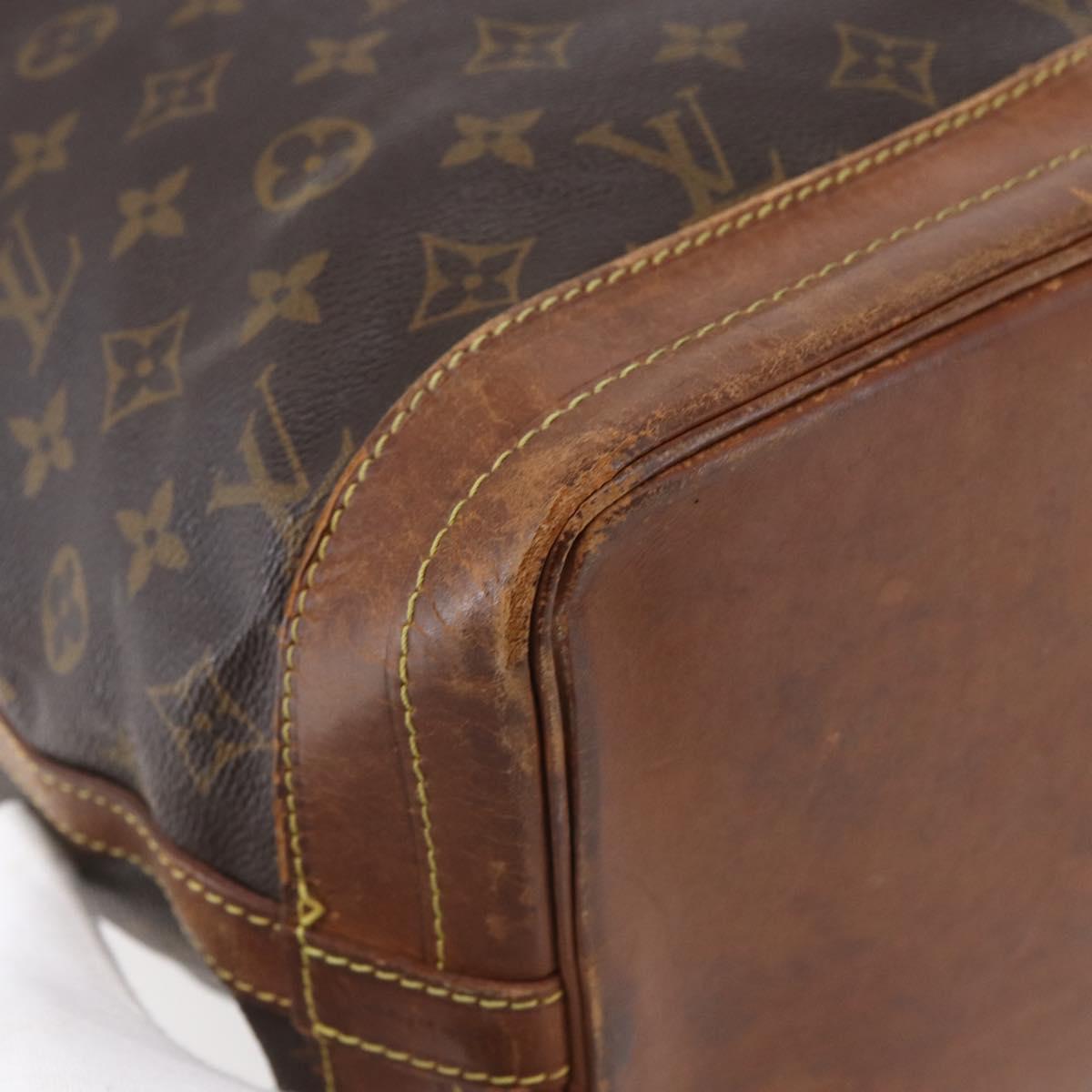 LOUIS VUITTON Monogram Noe Shoulder Bag M42224 LV Auth 148046