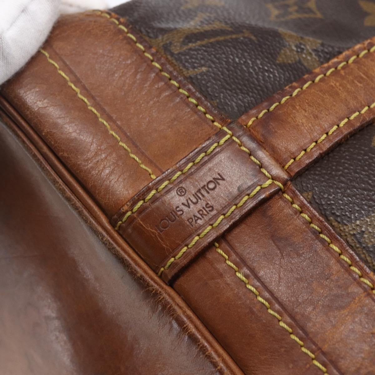 LOUIS VUITTON Monogram Noe Shoulder Bag M42224 LV Auth 148046