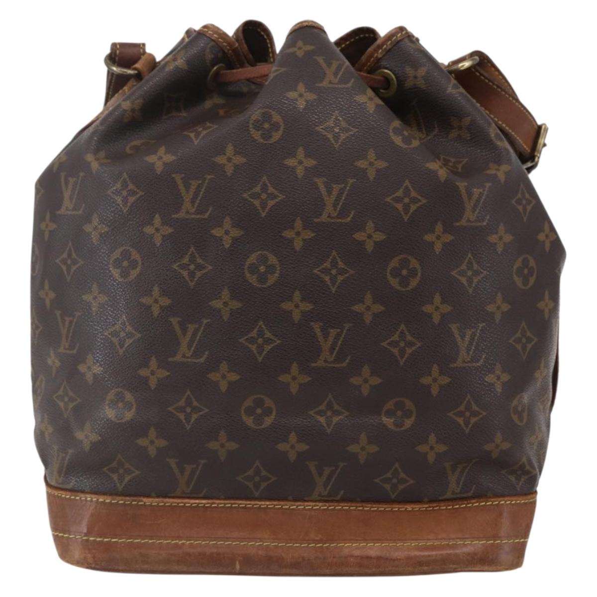 LOUIS VUITTON Monogram Noe Shoulder Bag M42224 LV Auth 148046