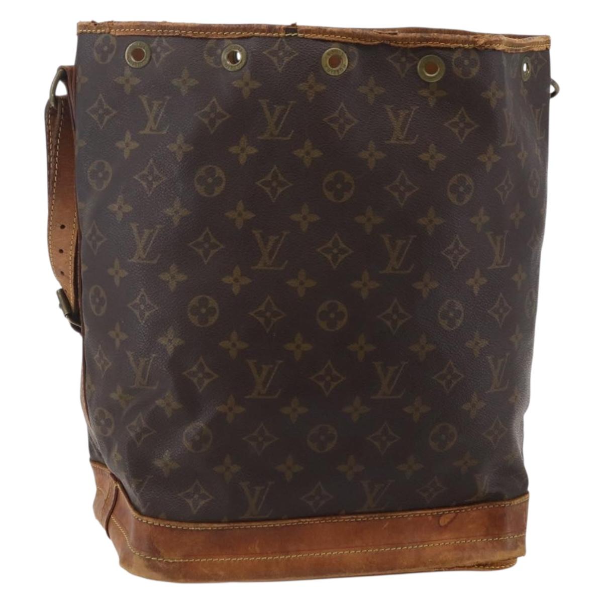 LOUIS VUITTON Monogram Noe Shoulder Bag M42224 LV Auth 148047