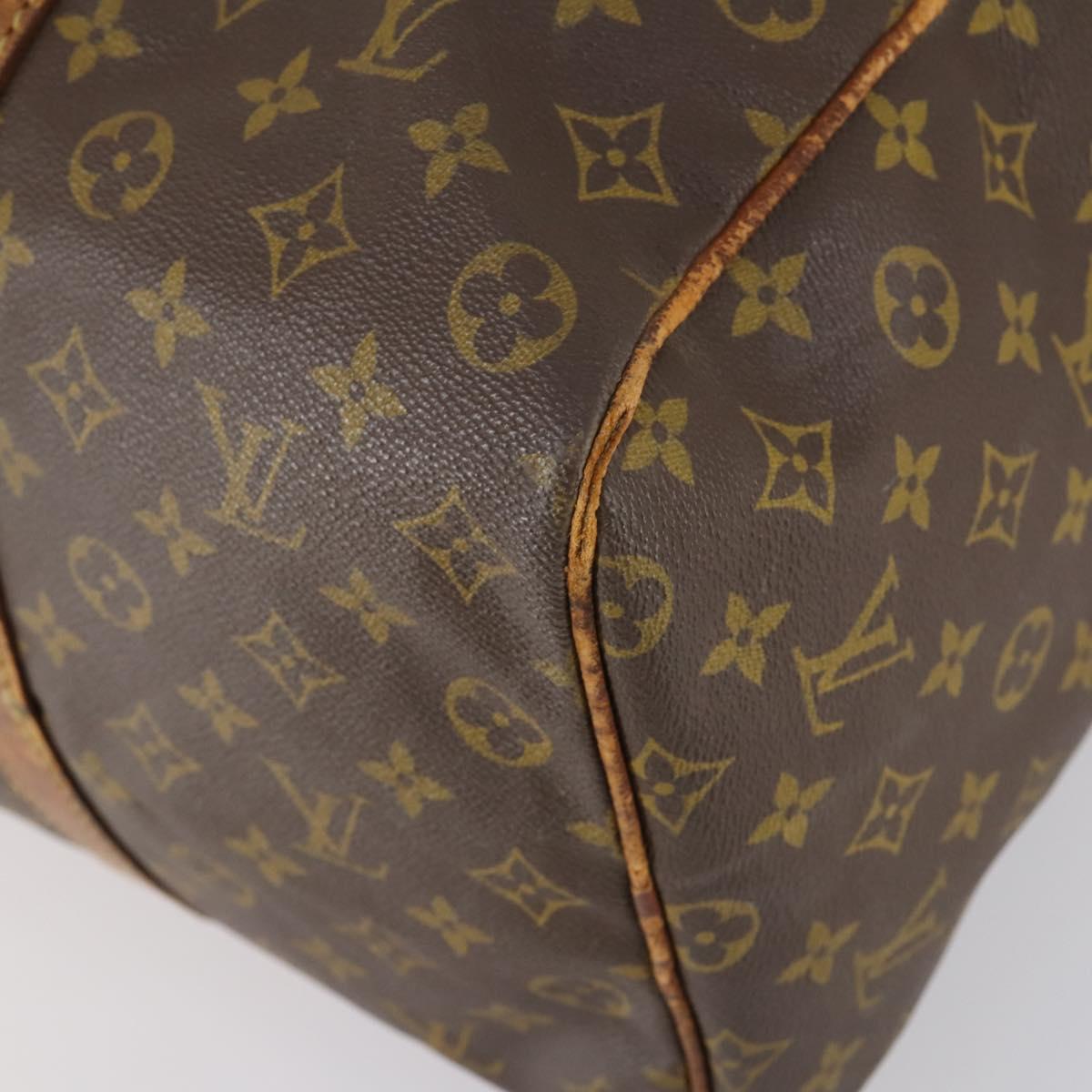 LOUIS VUITTON Monogram Sac Souple 45 Boston Bag M41624 LV Auth 148049