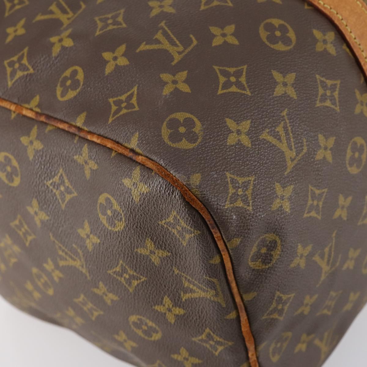 LOUIS VUITTON Monogram Sac Souple 45 Boston Bag M41624 LV Auth 148049