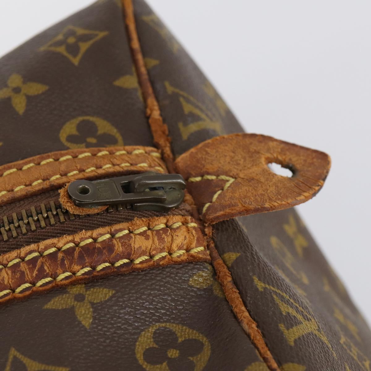 LOUIS VUITTON Monogram Sac Souple 45 Boston Bag M41624 LV Auth 148049