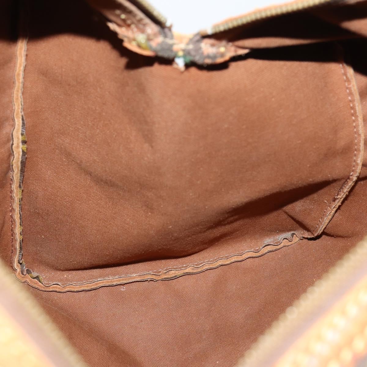 LOUIS VUITTON Monogram Sac Souple 45 Boston Bag M41624 LV Auth 148049