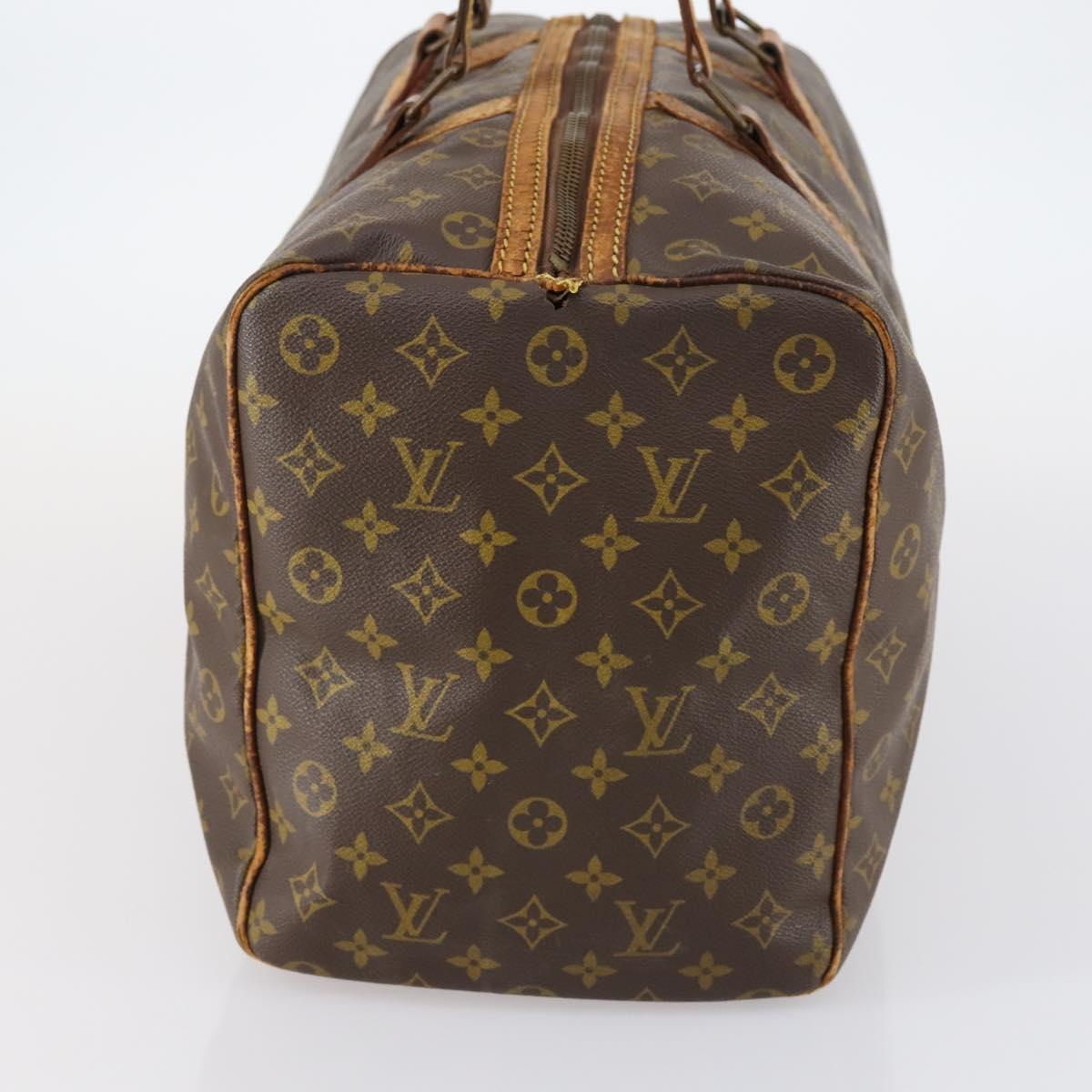 LOUIS VUITTON Monogram Sac Souple 45 Boston Bag M41624 LV Auth 148049