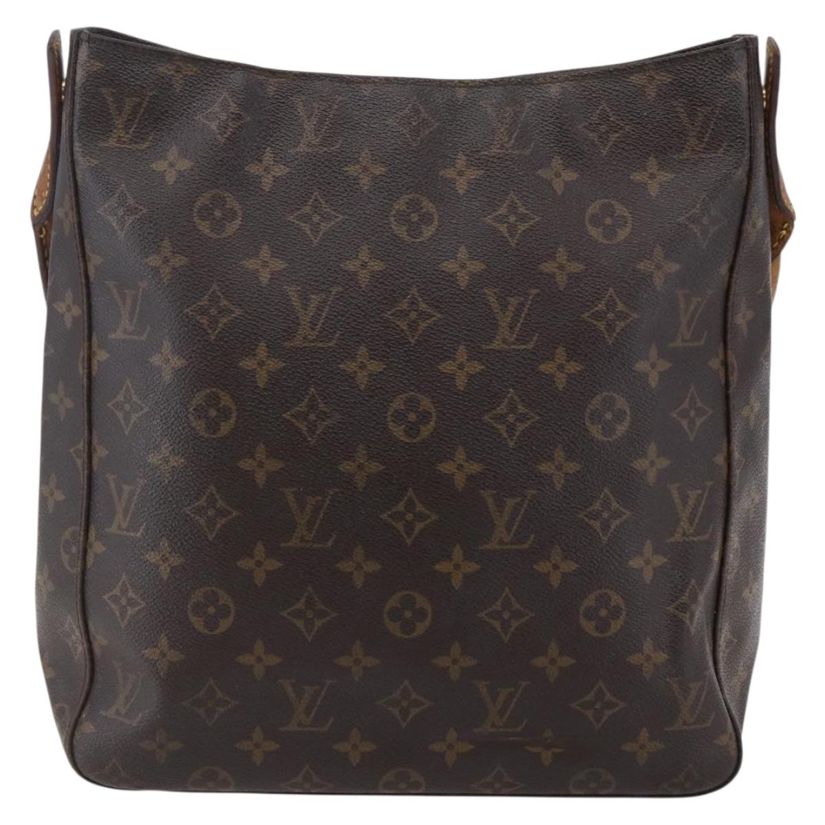 LOUIS VUITTON Monogram Looping GM Shoulder Bag M51145 LV Auth 148050
