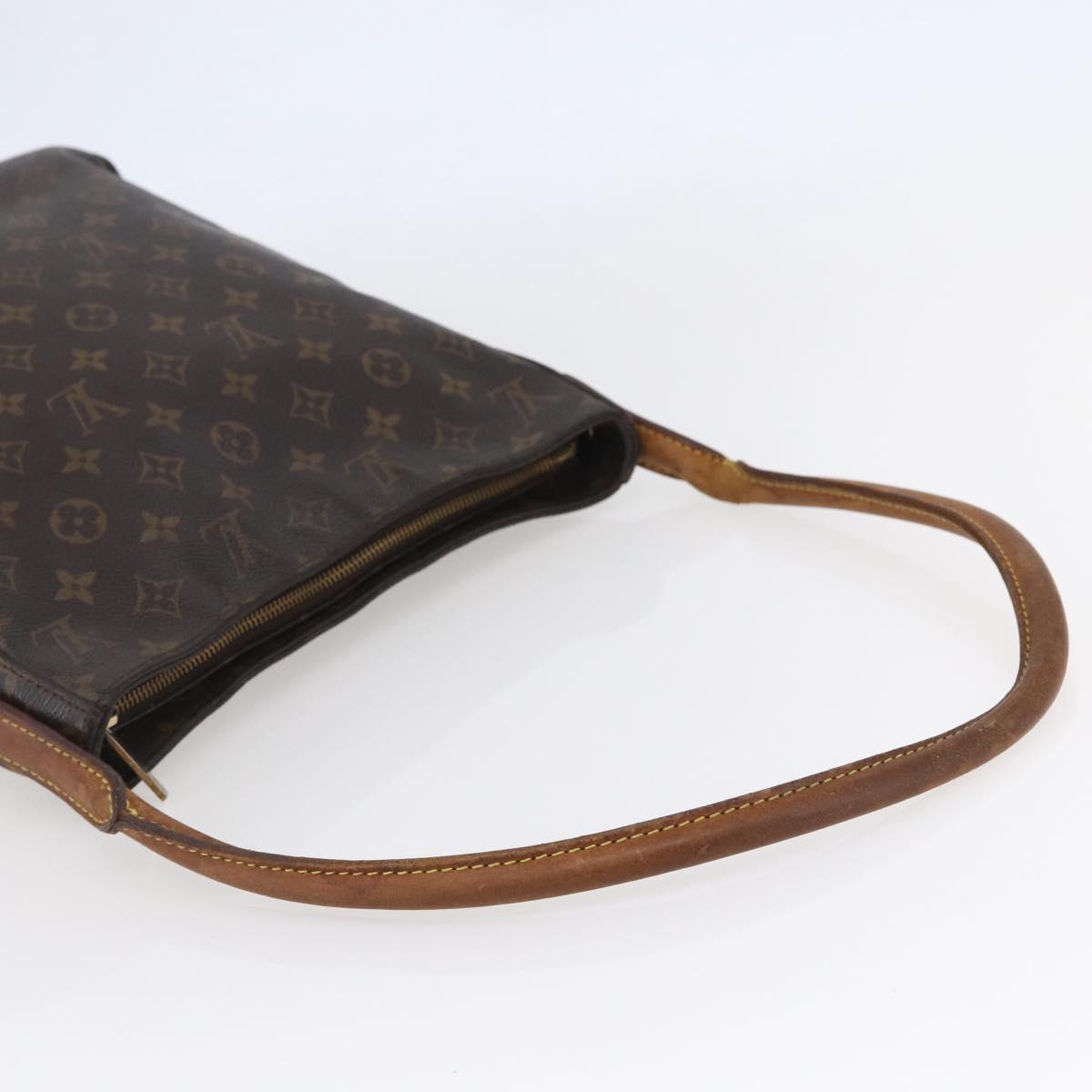 LOUIS VUITTON Monogram Looping GM Shoulder Bag M51145 LV Auth 148050